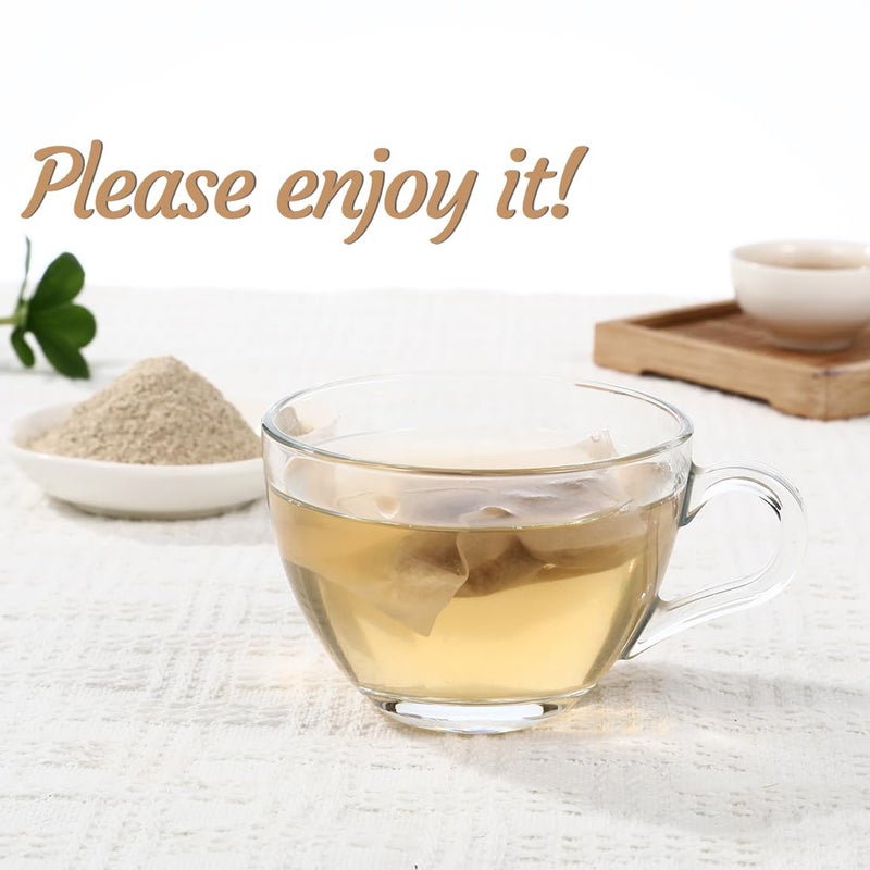 ULTHMOK 50 Premium Marshmallow Root Tea Bag,100% Natural Pure Althaea Officinalis,No Additives & Caffeine Free, Caffeine-free - Respiratory Support & Promote Digestion. - Image 3